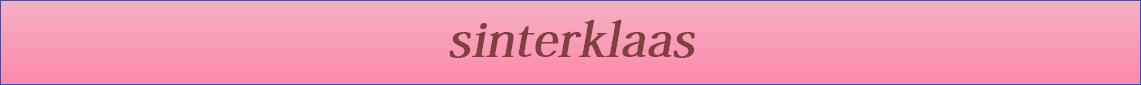 sinterklaas