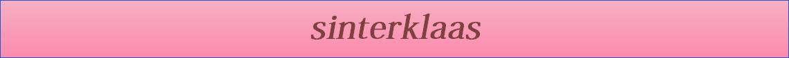 sinterklaas